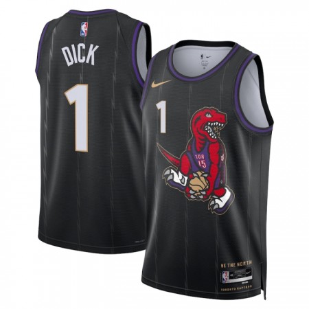 Dres Toronto Raptors Grady Dick Nike 2024-25 City Edition Crno Swingman